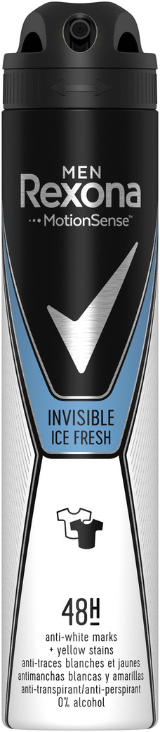 Антиперспірант-аерозоль Rexona Men Invisible Ice Fresh 150мл (8717644644362)