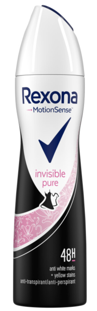 Антиперспірант-аерозоль  Rexona MotionSense Invisible Pure 150 мл (8712561845014), фото 1