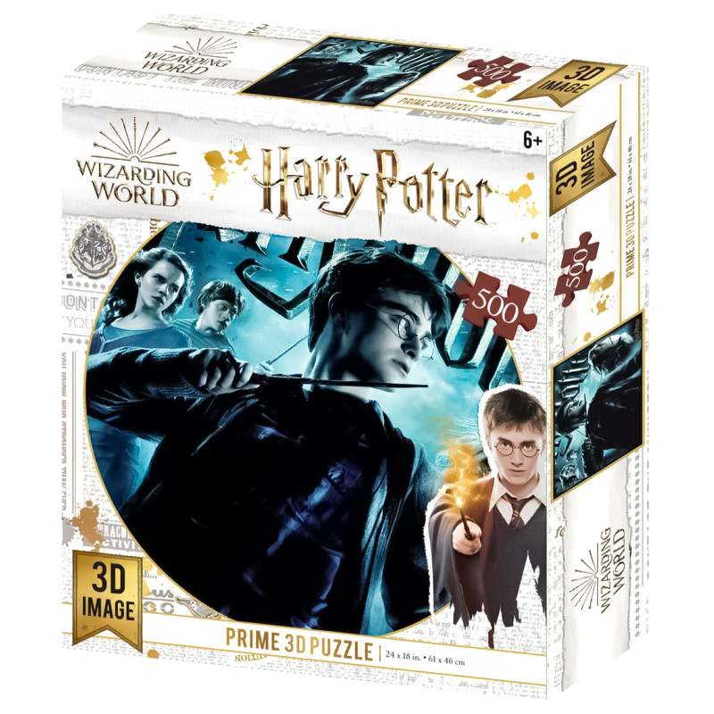 Пазлі Prime 3D Harry Potter Герміона та Рон (500 деталей) 32556