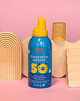 Солнцезащитный мусс для детей и новорожденных EVY Technology Sunscreen Mousse Kids SPF 50, 150 мл