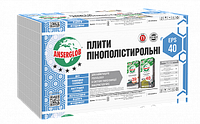 Плита полістірольна ANSERGLOB EPS-40 1м * 1м (30мм)