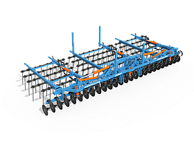 Дисково-пружинная борона DEREX-7.5 Ø16 без дисків