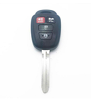 Корпус простого ключа Toyota CAMRY Corolla Tundra Pruis 4 кнопки