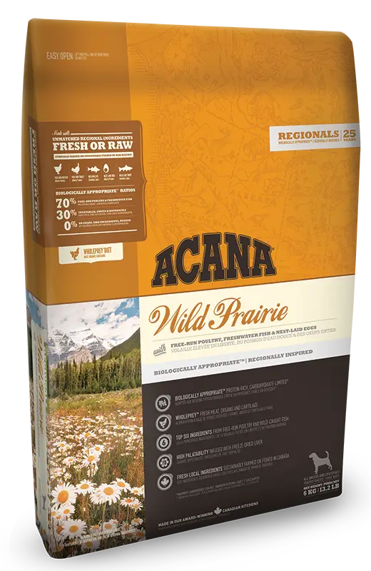 Acana Wild Prairie (Акана Вайлд Прерія) сухий корм для собак усіх порід