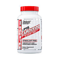 Жиросжигатель Nutrex Research Lipo-6 Carnitine, 60 капсул