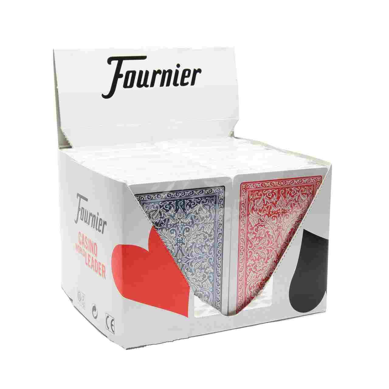Блок пластикових гральних карт Fournier 2818