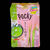 Японські палички в глазурі Glico Pocky Sakura Matcha 115 g грам (Japanese)