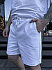 Чоловічі шорти ICE, білий джинс, фото 4