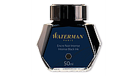 Чернила Waterman для заправки перьевых ручек, для конвертора (50 мл, стекл. флакон, цвет черный) 51 061