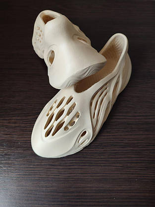 Кросівки бежеві Yeezy Foam Runner BEIGE жіночі унісекс, фото 3