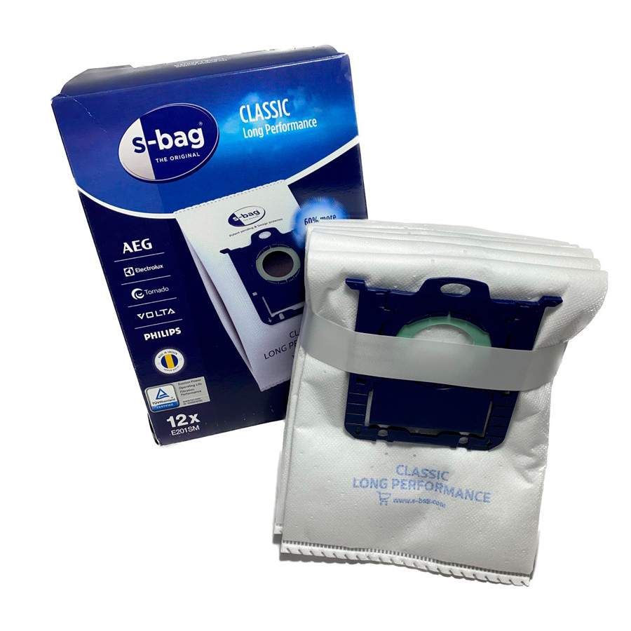 Мішки для пилососа Philips S-Bag Classic Long Performance (12 шт.)