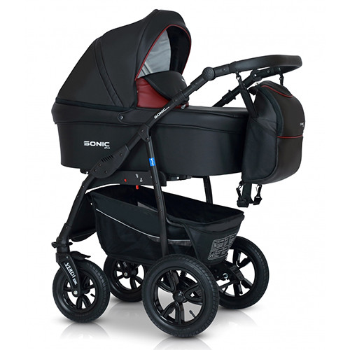 Коляска 3 в 1 Verdi Sonic Plus 03 чорний