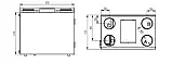 Припливно-витяжна установка з рекуперацією тепла WANAS 415V HI-TECH з ентельпійним теплообмінником, фото 2