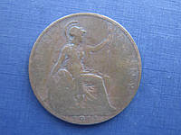 Монета 1 пенни Великобритания 1911