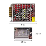 Блок живлення 36W-IP20 TR-36-12 3A 12V OEM, фото 2