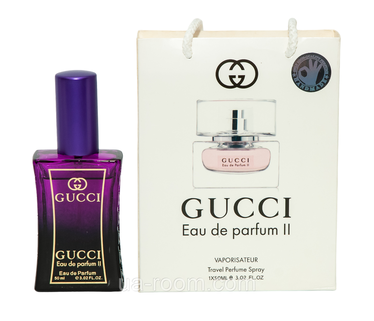 Тестер жіночий Gucci Eau De Parfum II, 50 мл, сумка.