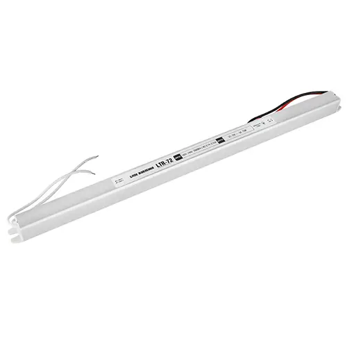 Блок живлення 72W-IP20 LTR-72-12 6A 12V stick OEM, фото 1