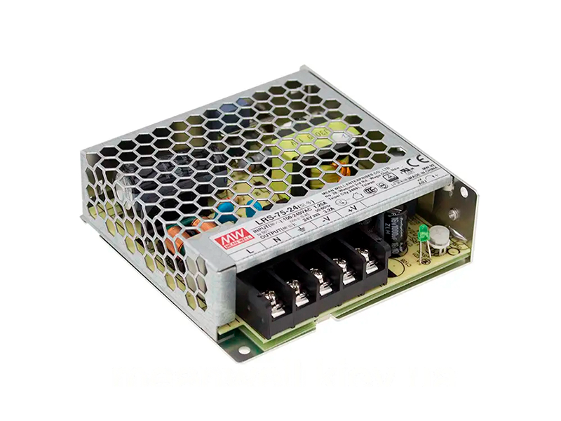 Блок живлення 75W-IP20 12V LRS-12-75 AC120-373V/DC MEAN WELL, фото 1