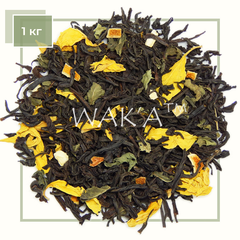 Чай чорний з чебрецем і м'ятою, 1кг