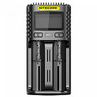 Зарядное устройство для аккумуляторов Nitecore UMS2 (універсальний, micro-USB)