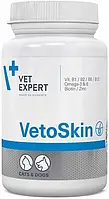 Харчова добавка Vet Expert VetoSkin для собак і кішок з дерматологічними захворюваннями 90 капсул