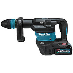 Відбійний молоток Makita HM001GM201 XGT, 40 В Мах, BL4040x2, DC40RA (HM001GM201)