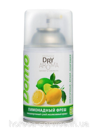 Ароматизуючий та дезодоруючий засіб Лимонадний фреш DOMO Dry Aroma 250 мл