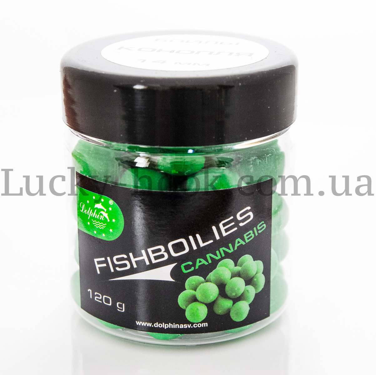 Бойли тонучі Dolpin 14 mm Конопля 120g