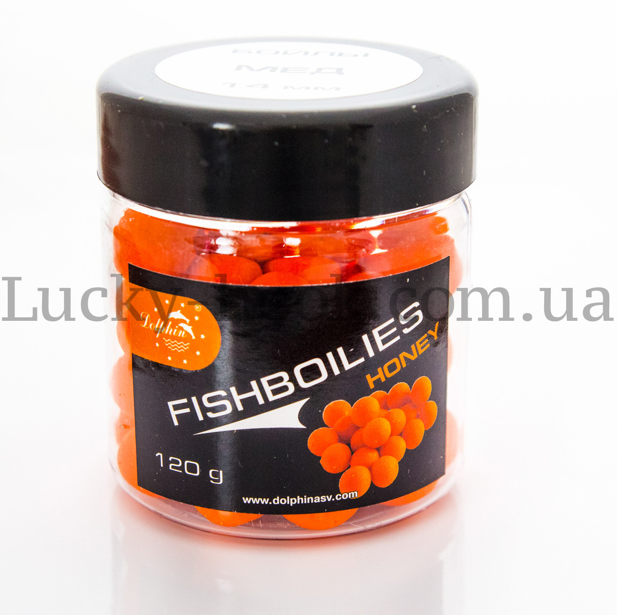 Бойли тонучі Dolpin 14 mm Мед 120g