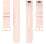 Силіконовий ремінець для Xiaomi Mi Watch 2 Lite Pink ( Пудровий рожевий ), фото 2