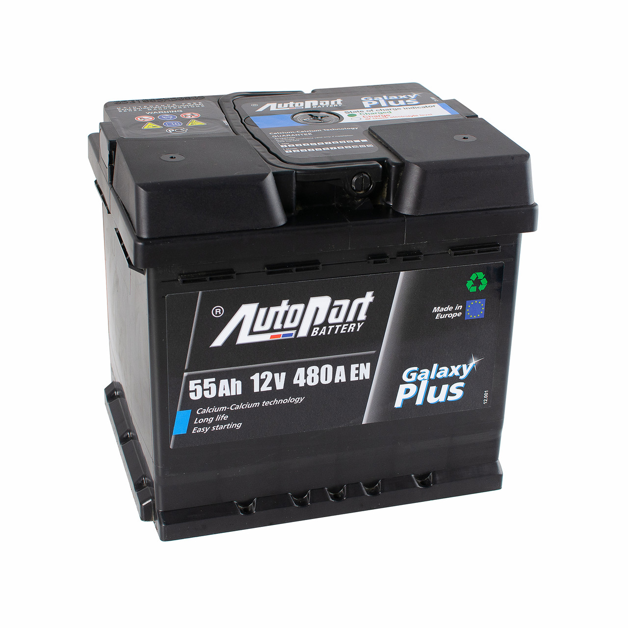 Акумулятор AutoPart Plus 55 Ah/12V "0" (+ справа)