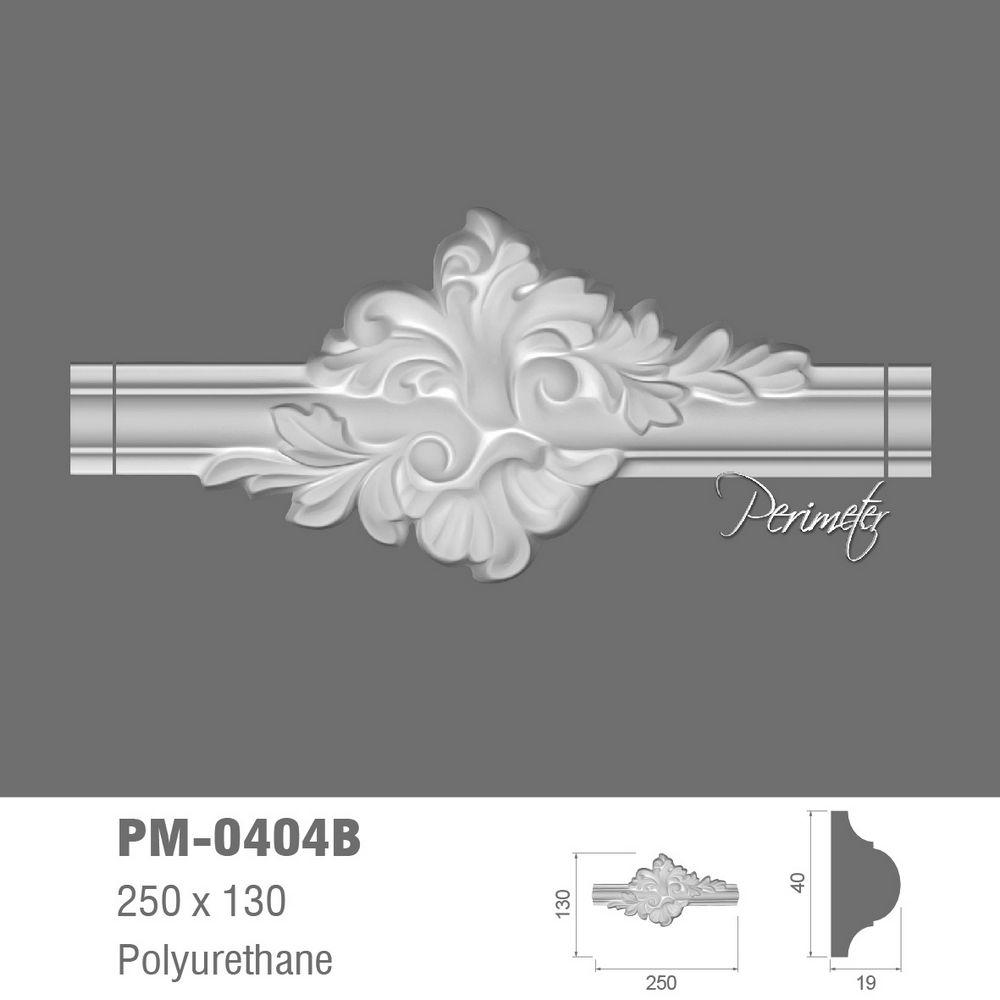 Ліпнина Perimeter PU молдинг PM-0404B вставка * 252 x 132