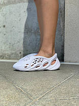 Кросівки Yeezy Foam Runner WHITE унісекс, фото 4