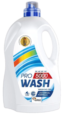 Прал. порошок рідкий 4л гель "Pro Wash" універсал №722119(4)