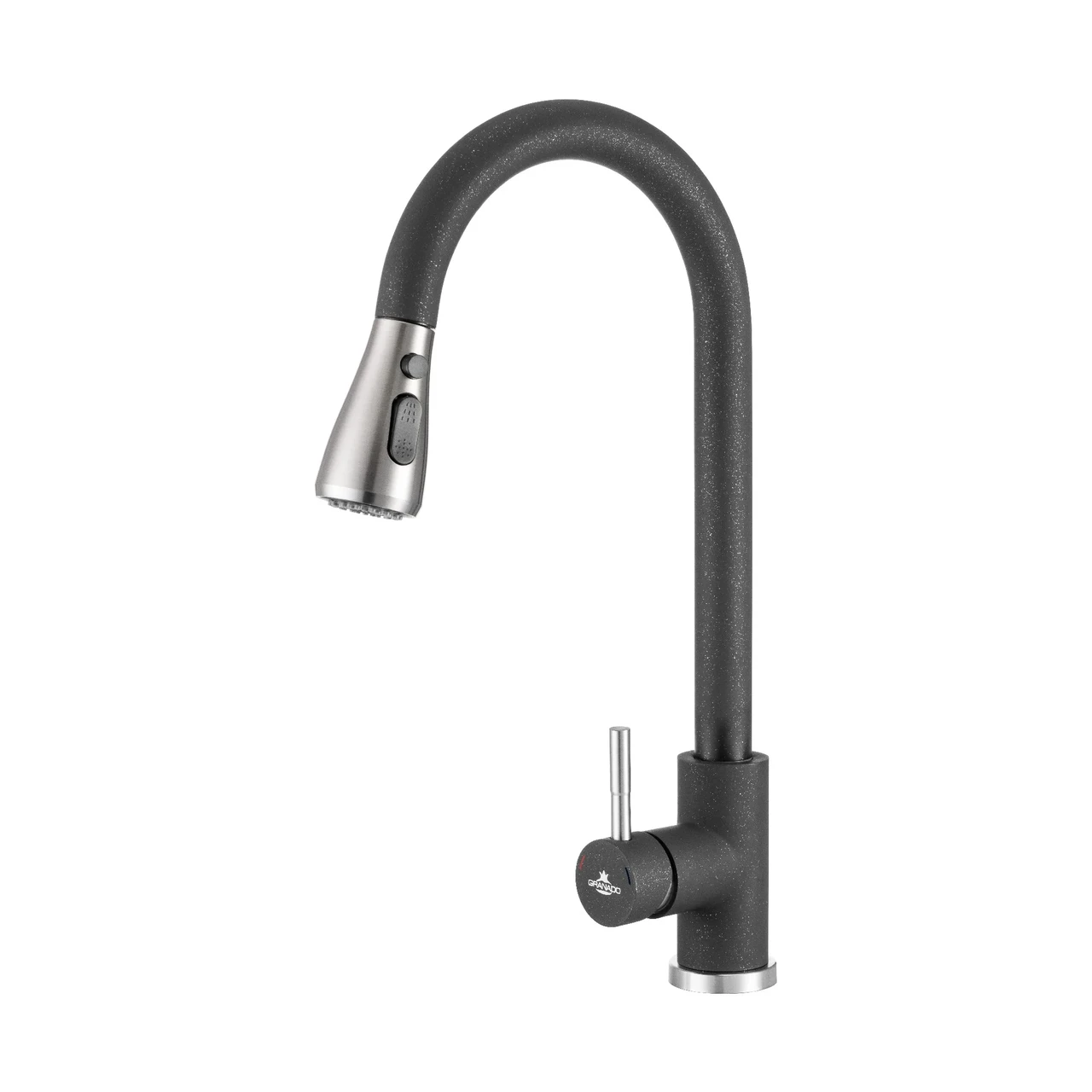 Змішувач GRANADO Campo Black shine 12332 Granado, фото 1