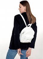 Рюкзак для женщин Женский рюкзачок Рюкзак женский белый Рюкзак для девушки Красивый женский рюкзак