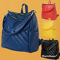 Темно-синий рюкзак для девушки Рюкзак для девушек Женский современный рюкзак Женский рюкзак