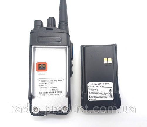 IRadio UV-83 (SATCOM) портативная рация, радиостанция - фото 3 - id-p1879682854