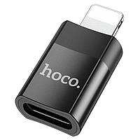 Переходник Hoco UA17 Lightning male to Type-C female USB2.0 adapter