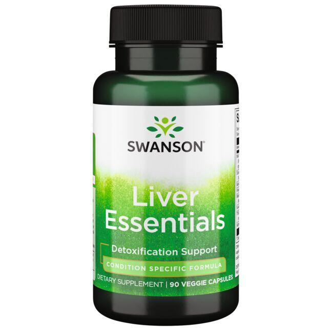Комплекс для печінки, Liver Essentials, Swanson, 90 вегетаріанських капсул