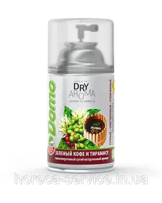 Ароматизируючий і дезодоруючий засіб 250 мл Зелена кава і тірамісу Dry Aroma Domo