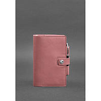 Женский кожаный блокнот премиум класса розовый Блокнот из натуральной кожи Софт-бук ручной работы женский