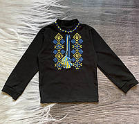 Дитяча вишиванка на хлопчика «Герб», фото 2