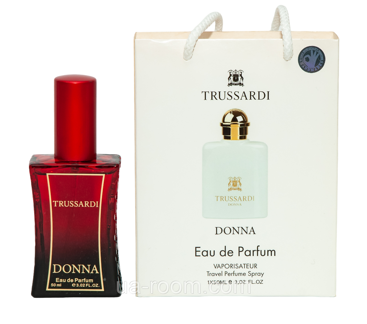 Тестер жіночий Trussardi Donna, 50 мл, сумка.
