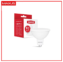 LED лампа MAXUS MR16 5W 4100K 220V GU5.3 (1-LED-712)