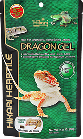 Корм для ящірок гелевий Hikari DRAGON GEL 60 г, готова до вживання кормова паста