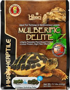 Корм для рослиноїдних черепах та ящірок Hikari MULBERIFIC DELITE гранули 220 г
