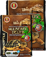 Корм для рослиноїдних черепах та ящірок Hikari MULBERIFIC DELITE гранули 220 г, фото 2