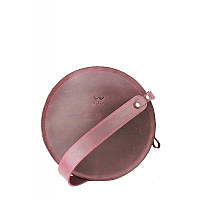 Молодежная сумка премиум класса из натуральной кожи Женская кожаная сумка Amy L бордовая винтажная