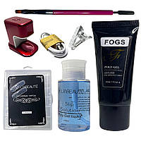 Манікюрний набір із полігелем і лампою на один палець